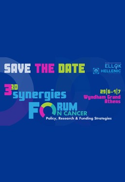 3rd Synergies Forum on Cancer Policy, Research & Funding Strategies Athens